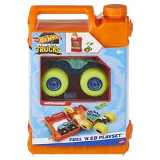 MATTEL 美泰兒 風火輪大腳車 汽油桶遊戲組, 多色, 1組