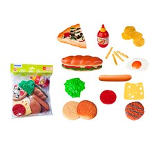 Miniland 速食餐點玩具組, 1組, 多色