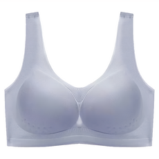 bebehome 超舒服冰絲無痕無鋼圈內衣 灰色 57% 錦綸 43% 氨綸