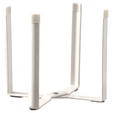 LifeShopping 桌面摺疊收納架 白色 大款 12 x 9 x 21cm 未展開 21 x 13.5 x 3cm, 12 x 9 x 21cm，未展開 21 x 13.5 x 3cm, 1個