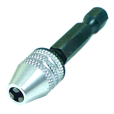 Octopus 章魚牌 六角柄彈簧夾頭, 夾頭外殼-鋁, 夾頭能力: 0.3 ~ 3.2mm, 六角柄徑 : 6.35mm, 1個