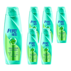 Pert 飛柔 控油止癢洗髮露 400g 針對易出油頭皮屑問題, 6瓶