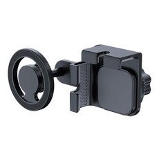 ibits magsafe 磁吸螢幕手機支架 D55, 優雅黑, 360度旋轉, 適用多款手機, 1個