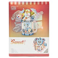 LoZ 積木玩具 4202 雪糕流沙杯 3歲以上, 海鹽薄荷, 1盒