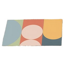 Arbor Home 硅藻泥廚房防水地墊 幾何06, 75 x 45cm, 1個