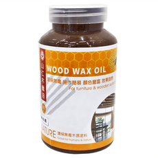 山仁 木蠟油, 環保無毒, 顏色豐富, 家具及木質表面專用, 1罐