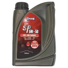 SPODIN 司伯汀 5W50 全功能100%合成機油, 1L, 1瓶