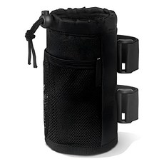 嬰兒推車水壺杯套掛架, 黑色, 1個