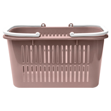 GINII 基尼 多功能野餐方形提籃 7.5L, S(30 x 20.2 x 16cm), 香頌粉, 1個