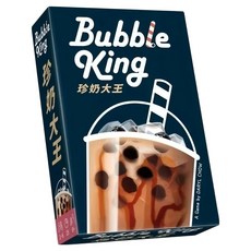 Homosapiens Lab 山頂洞人實驗室 珍奶大王 BUBBLE KING 繁體中文版, 黑色, 1盒