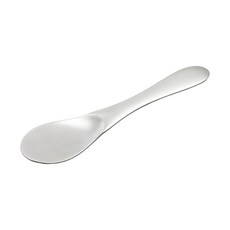 yoshikawa 吉川 cooking iroha 去籽刮刀 yj2807 輕鬆去籽、堅固耐用、易清洗 提升料理效率, 1入, 銀色