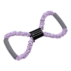 MICHAEL FITNESS 麥克健身 布套八字拉力器 15磅, 16 x 40cm, 淺紫色, 1組