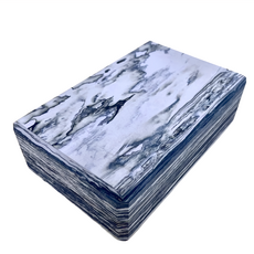 QMAT 瑜珈磚 直角, 40D海崖藍, 7.5cmx15cmx25cm, EVA材質, 25 x 7.5 x 15cm, 40D海岸藍, 1個