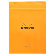 RHODIA 法國 N°18 上翻筆記本, 橘色, 80 gsm, 80張, 空白內頁, A4, 1本