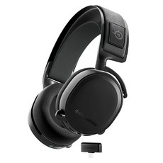 SteelSeries 賽睿 Arctis 7+ 電競耳機麥克風 PS版 黑色 無線設計 舒適耳罩