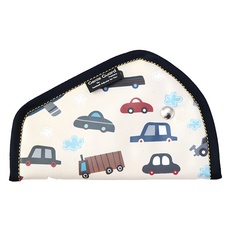 OrganicFactory TPU 兒童安全帶調節套 Factory Genie Guard 安全固定器 TPU塗層棉材質 舒適衛生, 深藍色, 1個