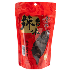 大溪廖心蘭豆干 辣台味-辣沙茶風味(素), 精選優質黃豆 獨家秘方燉滷 美味休閒食品, 300g, 1包