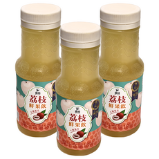 蜂巢氏 荔枝鮮果飲, 350ml, 3瓶