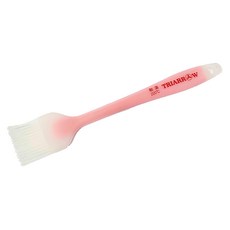 TRIARROW 三箭牌 透明耐熱矽膠毛刷，耐熱220°C，一體成形易清洗, 小(20.7cm), 20125, 1支