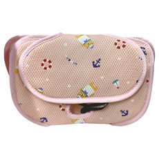 Gio Clavis 超透氣涼爽墊 花色款 嬰兒推車涼蓆 透氣吸汗 四季通用, 粉色, 1個