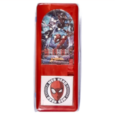 MARVEL 漫威 SPIDER-MAN 蜘蛛人 彈珠筆盒 MPPB150-1, 紅色, 1個