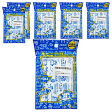 YODA 優的寶貝 救援小英雄波力平面防塵口罩 兒童款, POLI, 5片, 6包