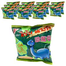 DINO PARK 恐龍谷 脆餅 海鮮 12包, 120g, 1袋