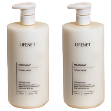 LIFENET 護髮乳 花麝香, 1L, 2瓶