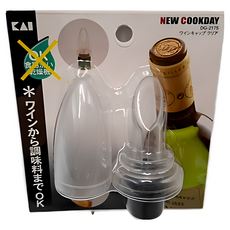 KAI 貝印 DG-2175 倒酒塞頭附蓋, 1入