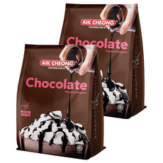 AIK CHEONG 益昌 南洋風文藝館 香滑巧克力飲品 經典原味 480g, 40g, 12包, 2袋