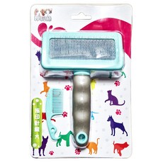 菲莉絲 指印針梳(大) 寵物美容用具, 1支, 粉紅色