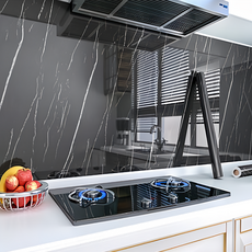 費歐家 都市深灰 300 x 60cm 廚房防油汙壁貼, 1張