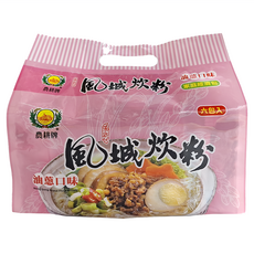 農耕牌 風城油蔥炊粉, 家庭經濟包, 油蔥口味，6包 Set, 420g, 1袋