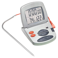 美國 TAYLOR 探針計時溫度計，精準測溫，烹飪計時，數位顯示，廚房必備, 1台