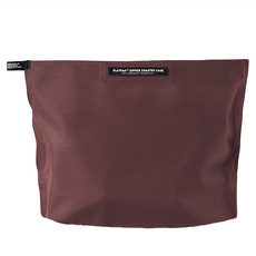 Matador 鬥牛士 FlatPak Zipper Toiletry Case 便攜防水拉鍊旅行收納袋 30D Cordura, 24 x 17 x 9cm, 酒紅色, 1個