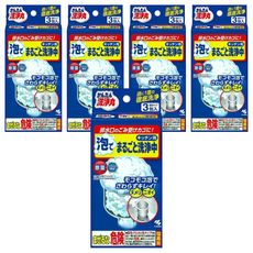 KOBAYASHI 小林製藥 廚房用排水口提籠清潔發泡粉 3包, 90g, 5盒