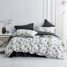 LoveCity 寢城之戀 50支100%萊賽爾天絲 舖棉兩用被套, 牽絲戲