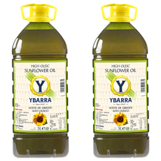 YBARRA 小清新葵花油 100%高油酸葵花籽油 西班牙產, 3L, 2桶