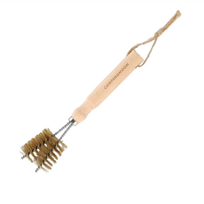Campingmoon 柯曼 木柄銅絲清潔刷, SJ-16, 1支