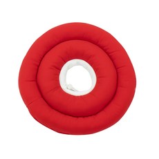 GOOD MO FAMILY 歸毛家族 防舔咬軟式頭套, 高韌度輕柔防水布, 避免皮膚二次感染, 太妃紅, M, 1個