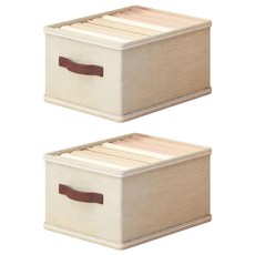 小鮮肉媽咪寶貝生活館 可折疊衣物分隔收納箱 靈活利用細縫空間 寬大開口 可疊放, 47 x 28 x 20cm, 米色, 1組