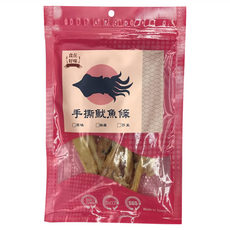 食在好味 霸王級手撕魷魚條 肉質細緻軟嫩, 100g, 1包
