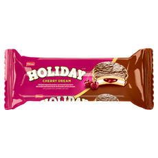 Elvan HOLIDAY 櫻桃醬夾心巧克力派 240g, 1包