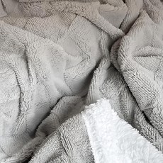 夢之語 緹花塔芙絨羊羔絨毛毯