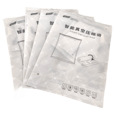 TAILI 太力 奶白色系列 手捲壓縮袋, 4個, 4個