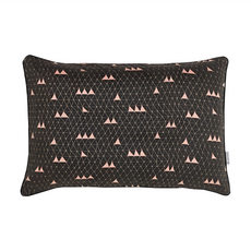 ahtty blanc 印花枕 挪威森林款 兒童棉質枕頭, 50 x 30cm, Norway Wood Charcoal