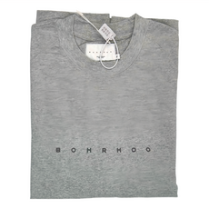 BOHRHOO 男款 LOGO字母印花T恤 100%棉