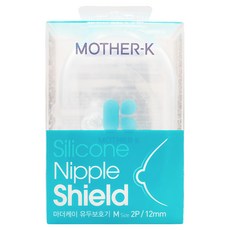 MOTHER-K 矽膠乳頭保護罩, 2入, 0.3mm超薄型, M, 1盒
