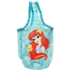 THE LITTLE MERMAID 小美人魚 公主輕便手提飲料袋 CA621-6 30.6 x 16 x 15cm, 愛麗兒 藍色, 1個