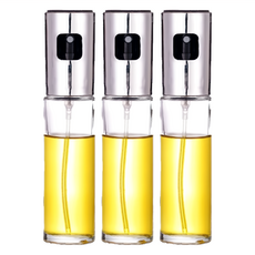 噴霧油瓶 100ml ABS+玻璃材質, 3瓶